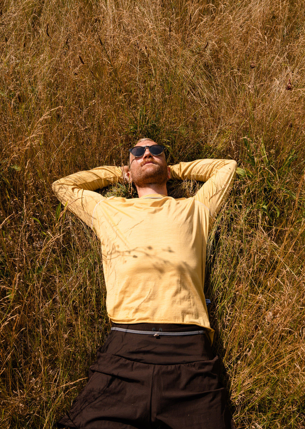 AM Workshop Merino Long Sleeve - Sun Faded Yellow
