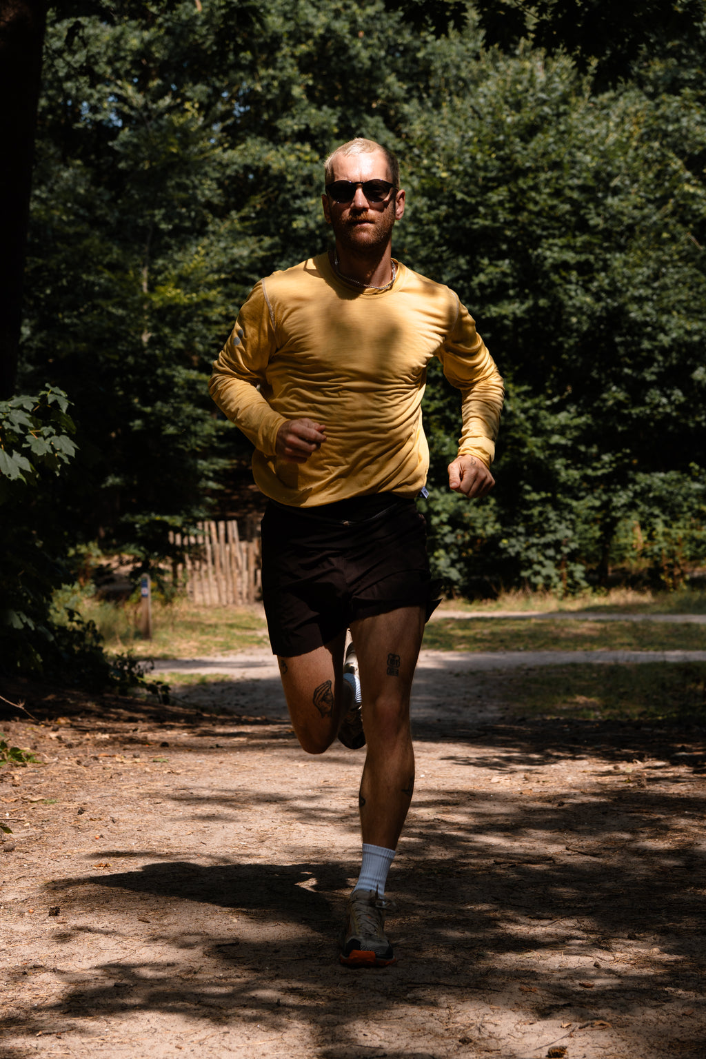AM Workshop Merino Long Sleeve - Sun Faded Yellow