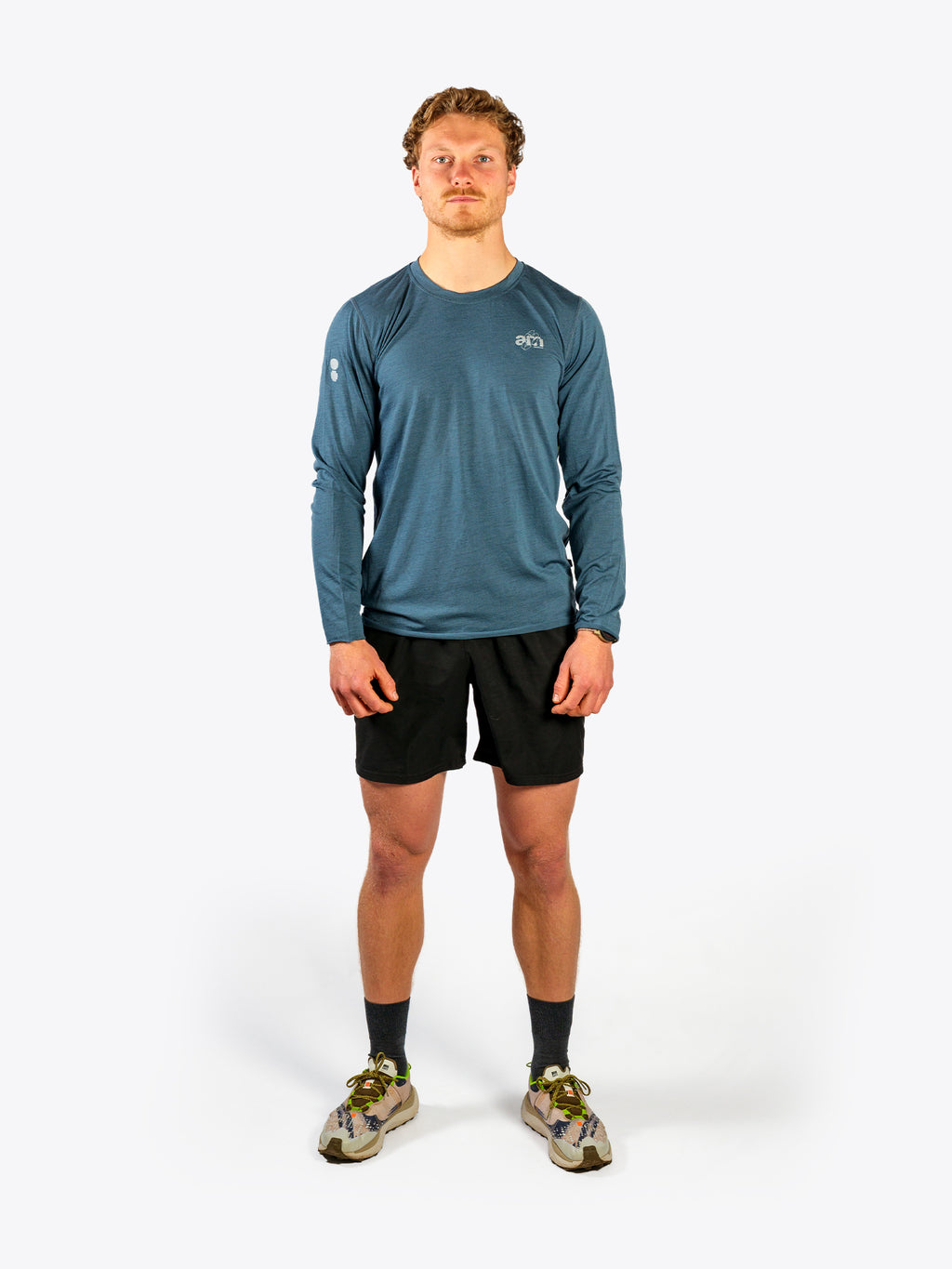 AM Deadstock Merino Long Sleeve - Petrol