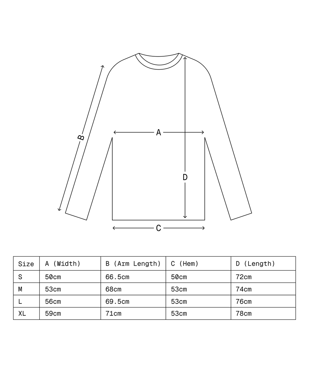 AM Deadstock Merino Long Sleeve - Purple