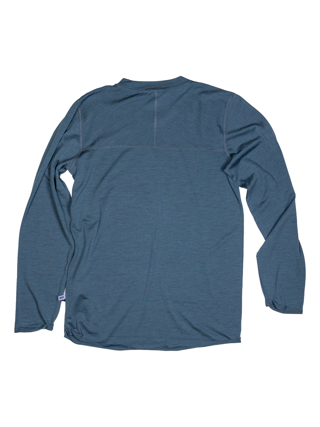 AM Deadstock Merino Long Sleeve - Petrol