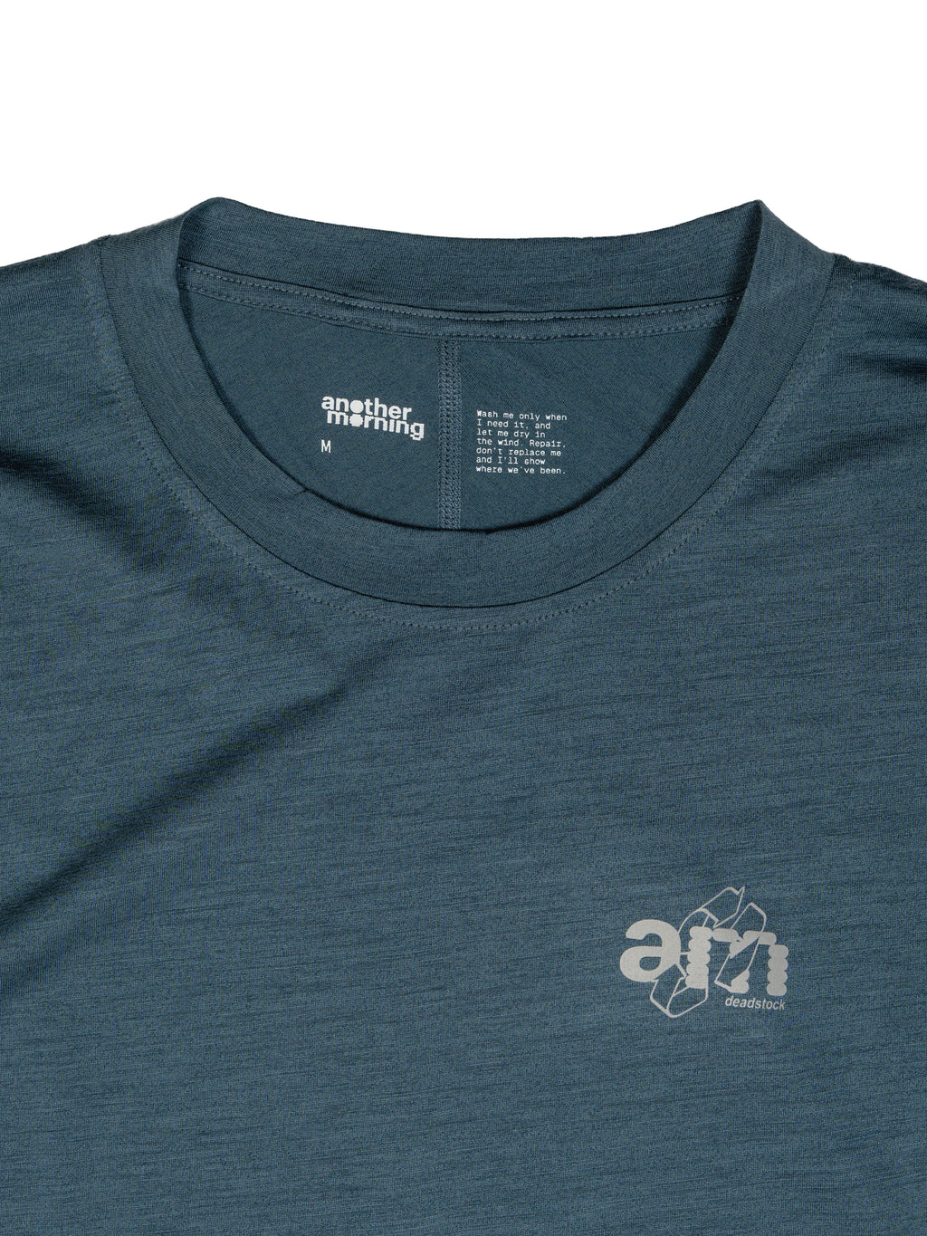 AM Deadstock Merino Long Sleeve - Petrol