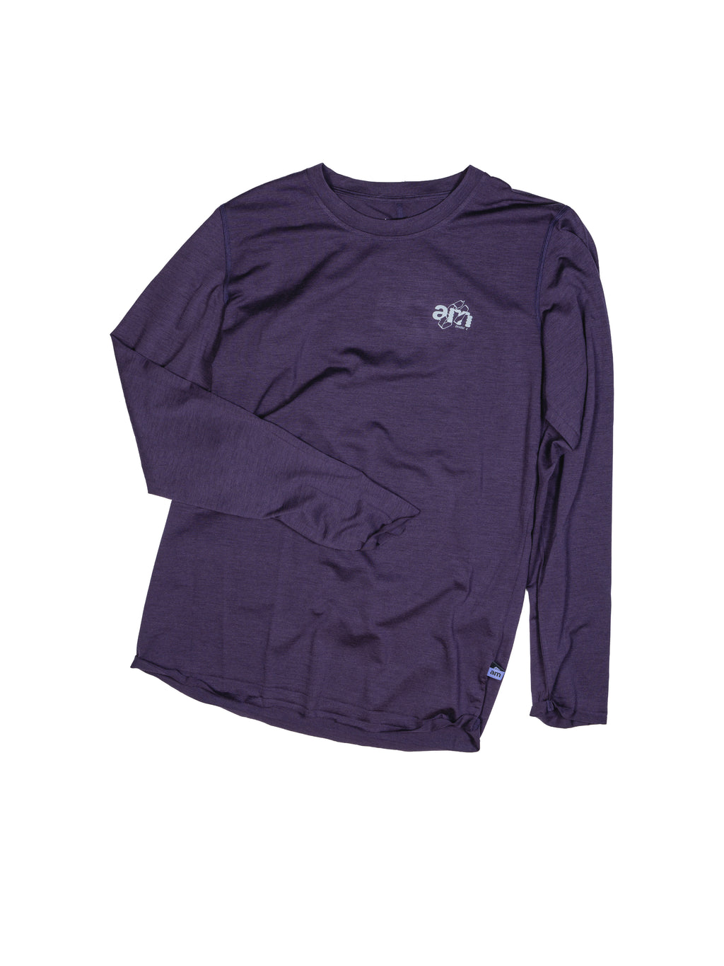 AM Deadstock Merino Long Sleeve - Purple