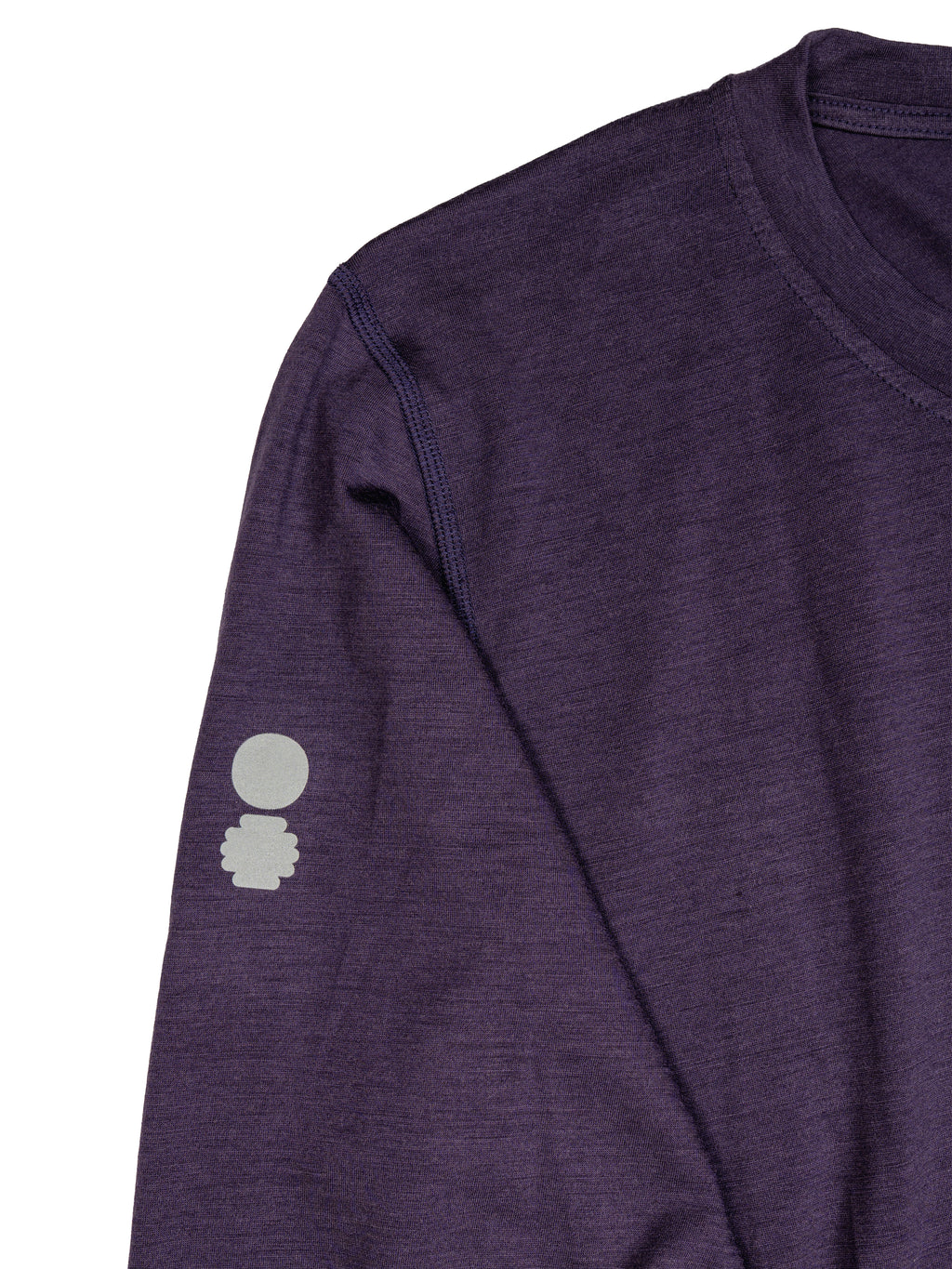 AM Deadstock Merino Long Sleeve - Purple