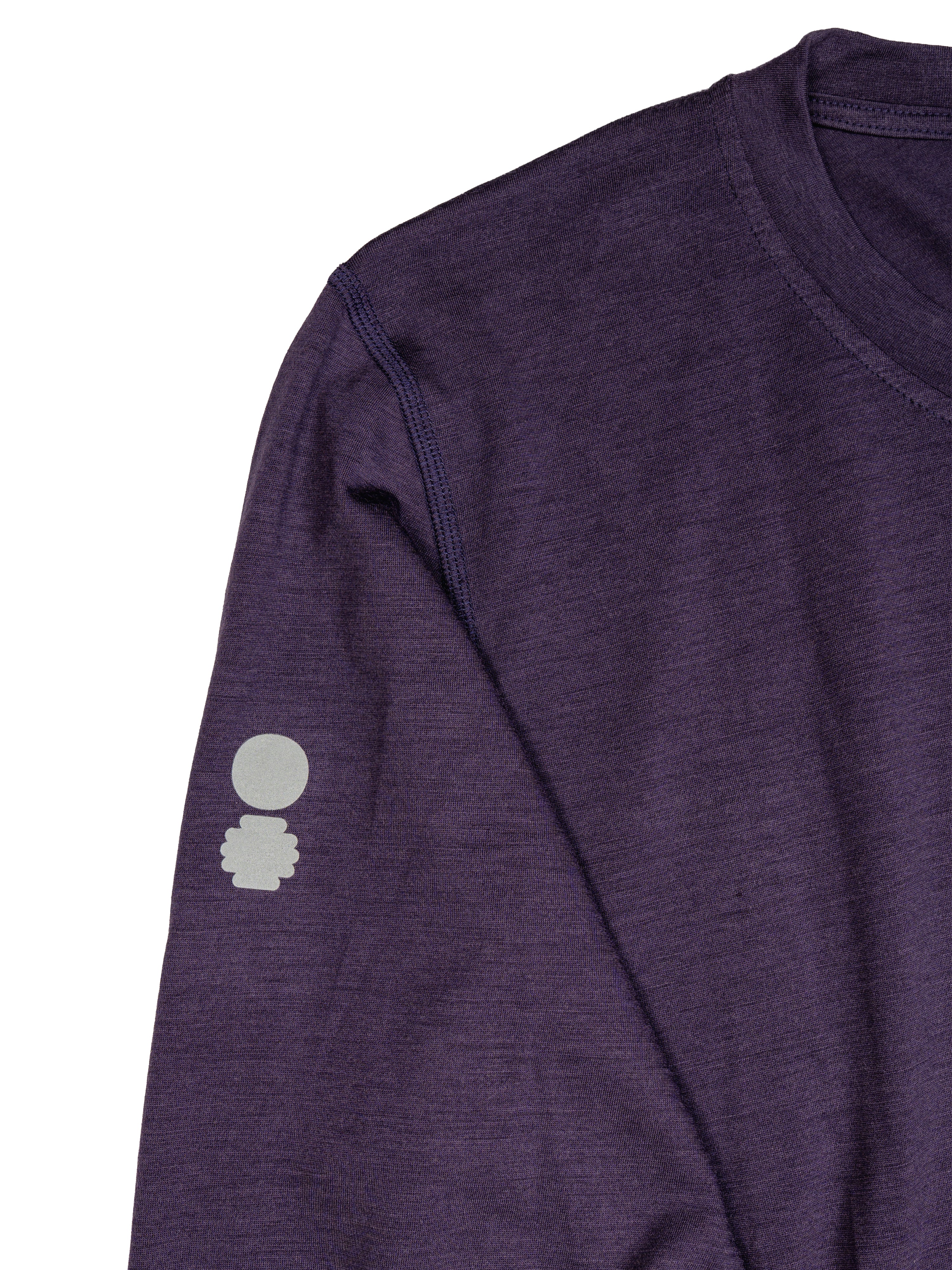AM Deadstock Merino Long Sleeve - Purple