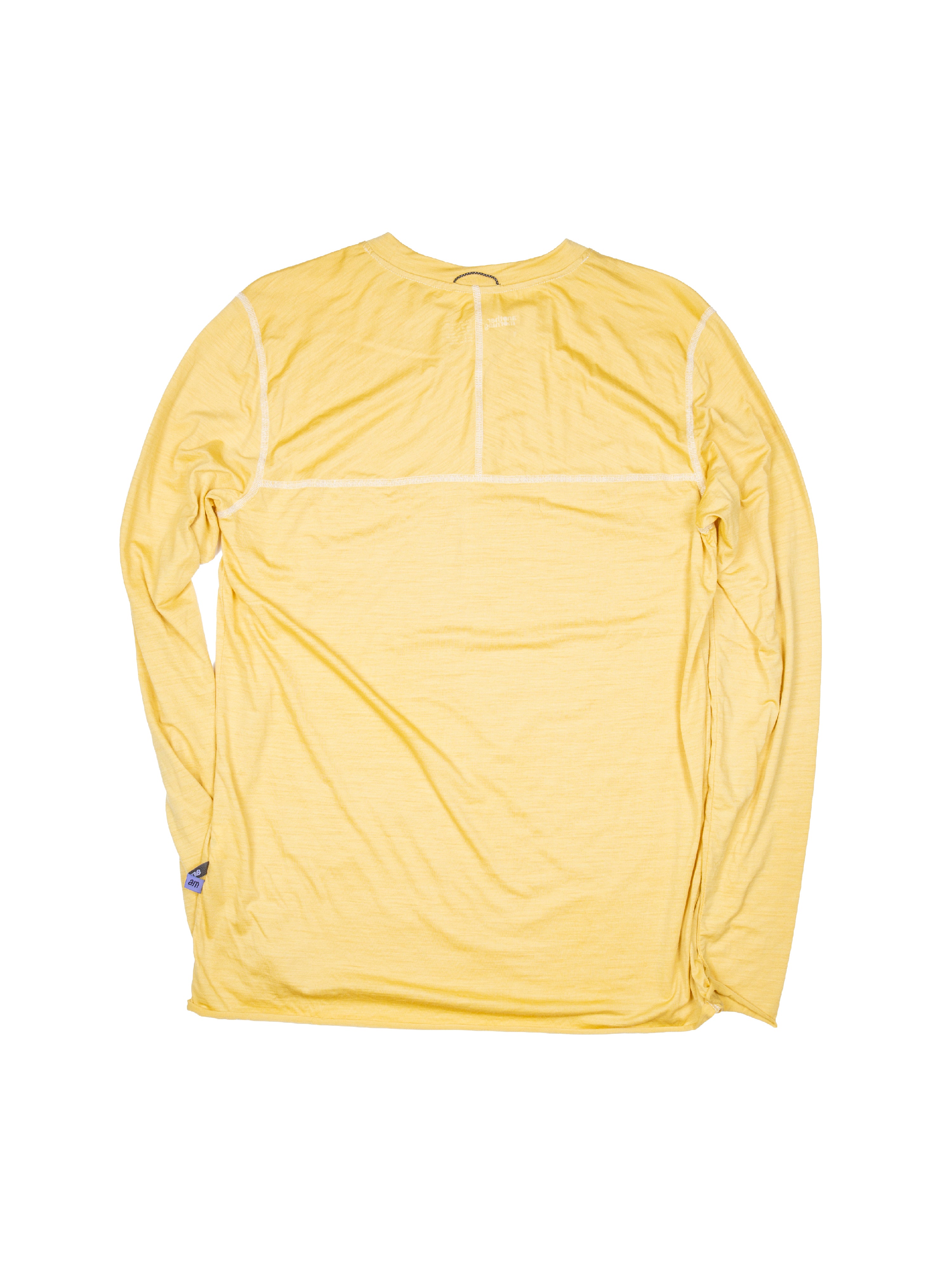 AM Workshop Merino Long Sleeve - Sun Faded Yellow