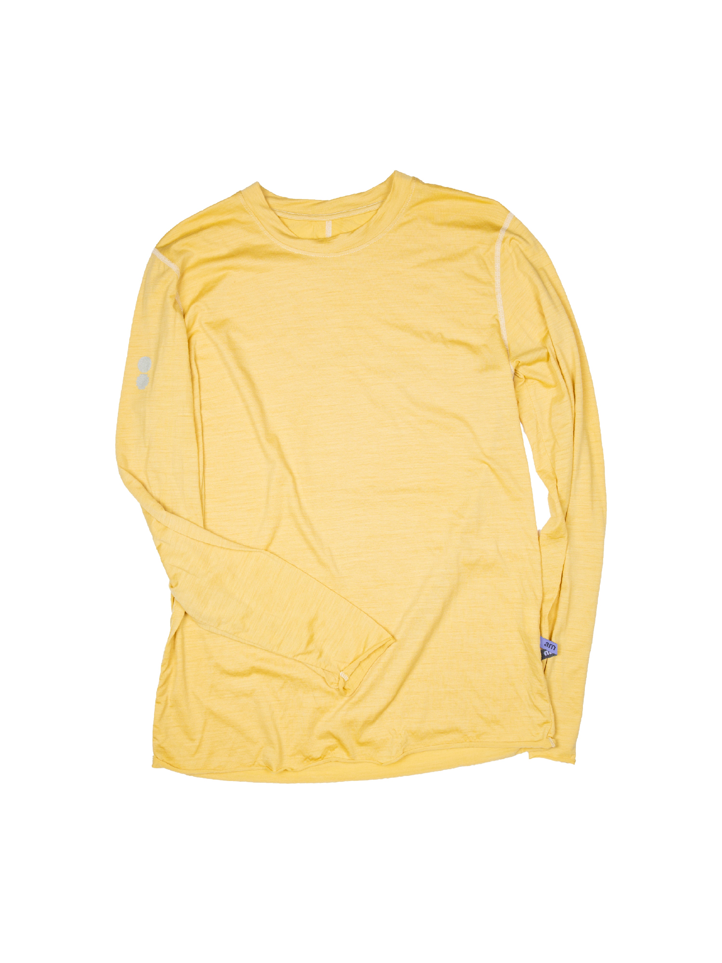 AM Workshop Merino Long Sleeve - Sun Faded Yellow