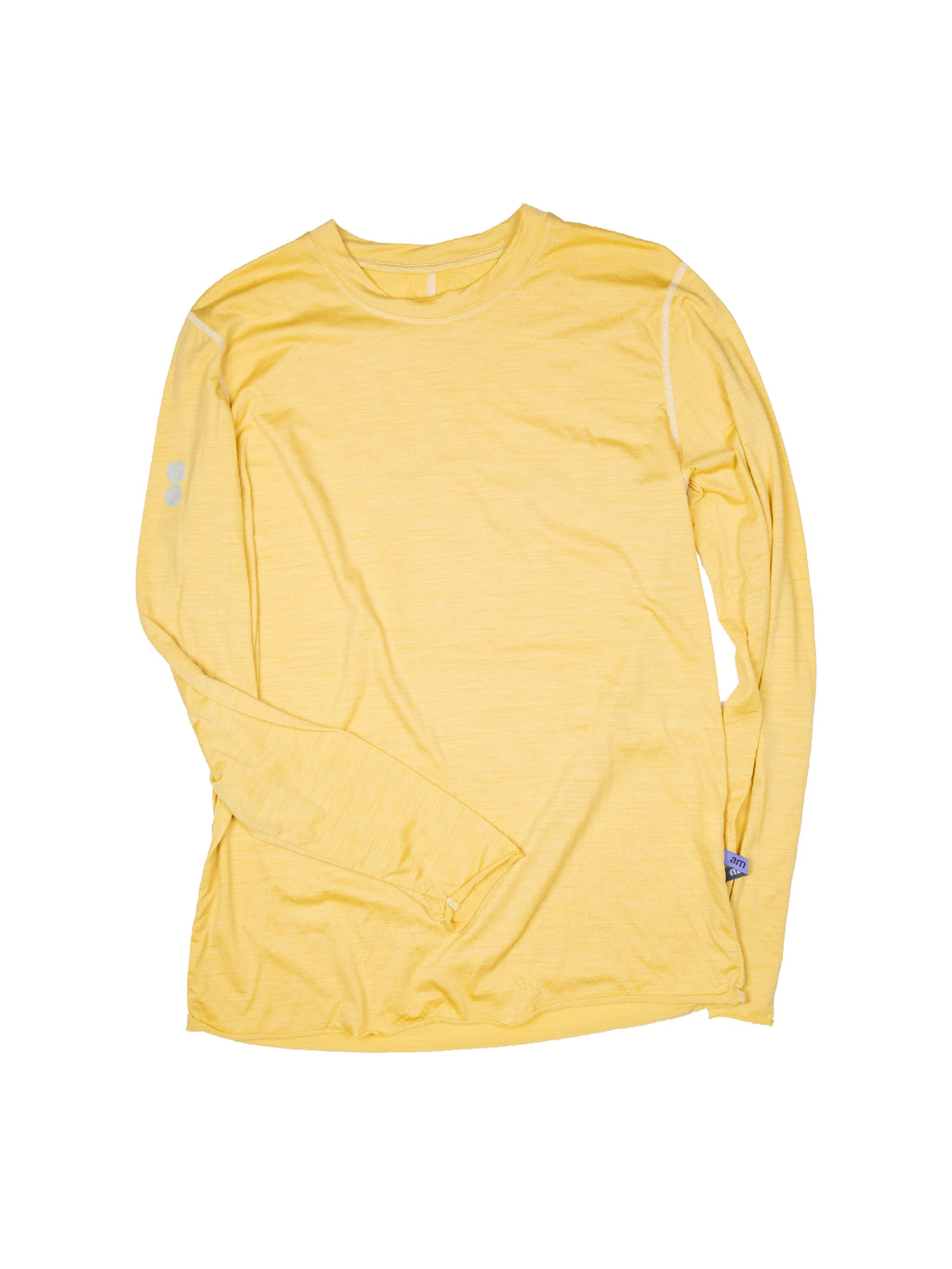 AM Workshop Merino Long Sleeve - Sun Faded Yellow