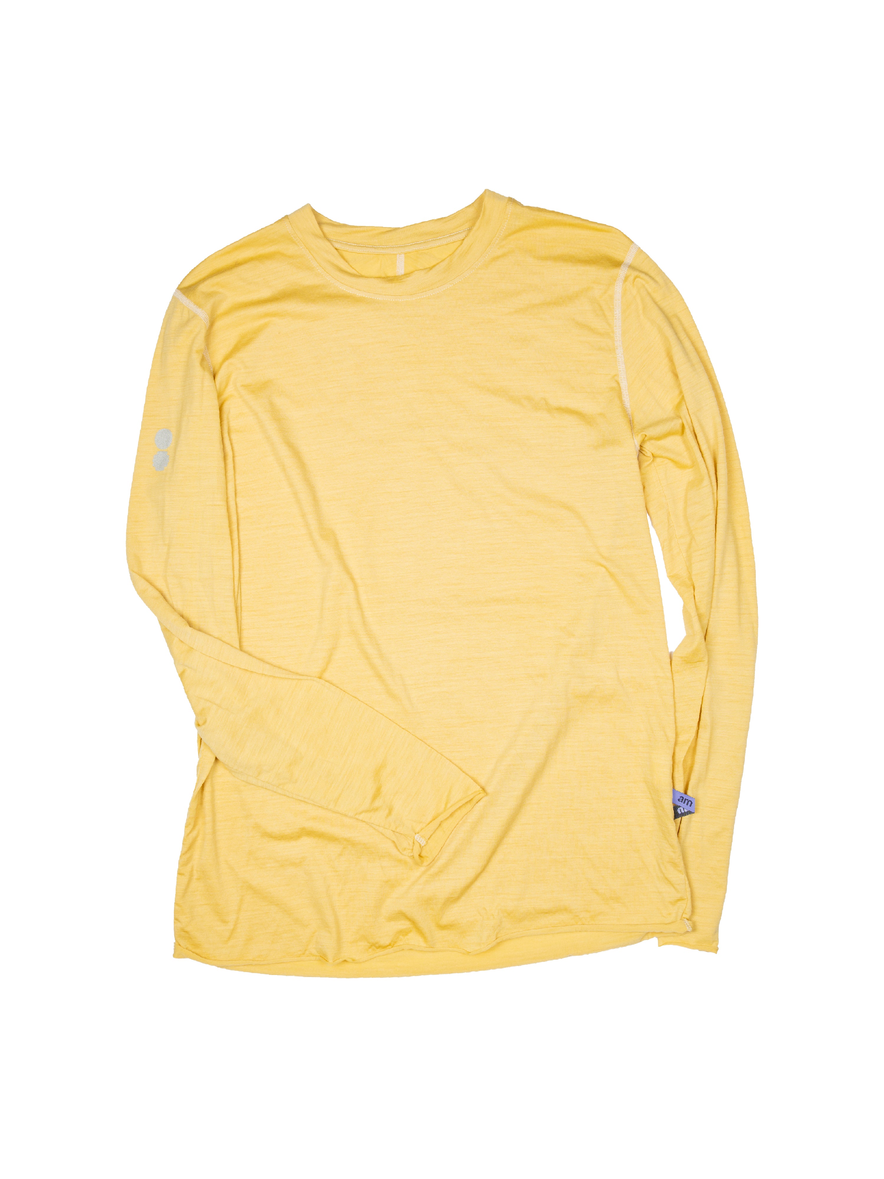 AM Workshop Merino Long Sleeve - Sun Faded Yellow